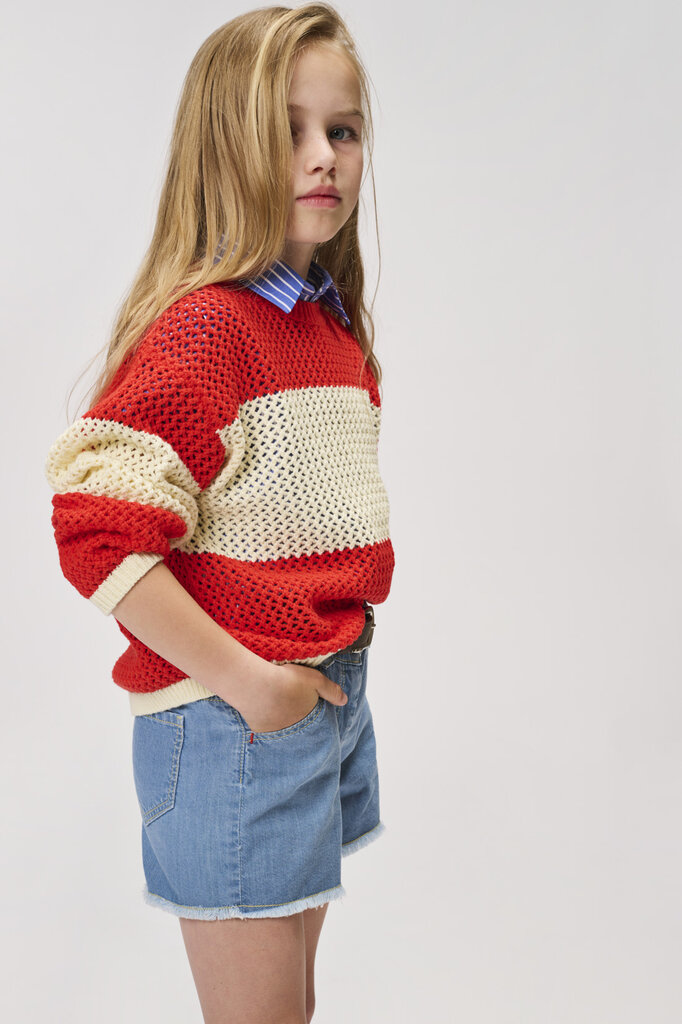 MAAN SIMCA knitted top girls sun