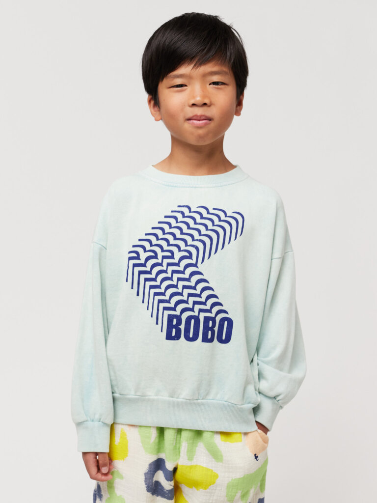 Bobo Choses Bobo Shadow sweatshirt NAVY BLUE