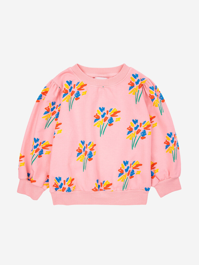 Bobo Choses Fireworks all over sweatshirt PINK