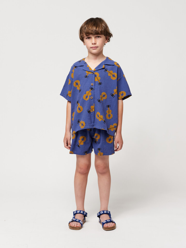 Bobo Choses Acoustic Guitar all over woven shorts