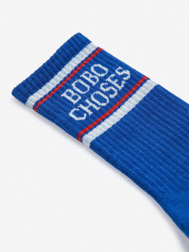 Bobo Choses BC long socks BLUE