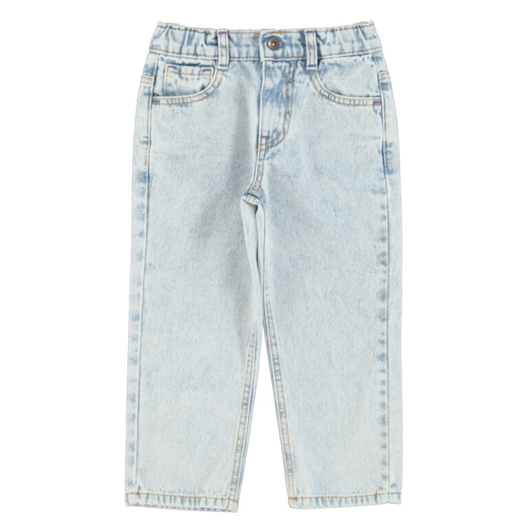 Piupiuchick unisex trousers | washed blue denim