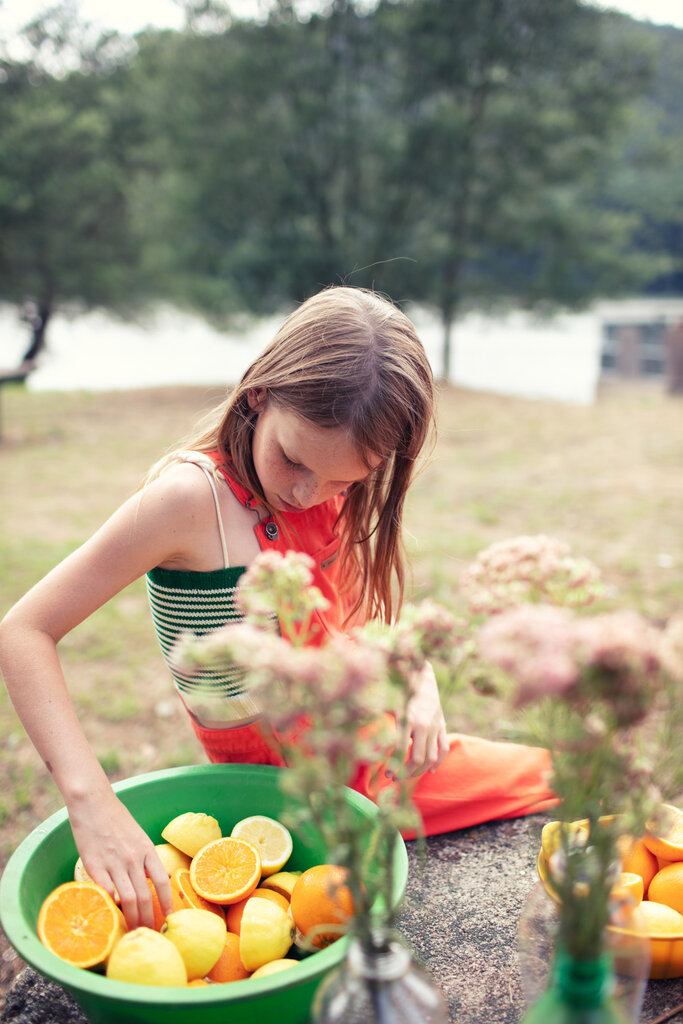 Piupiuchick dungarees | red