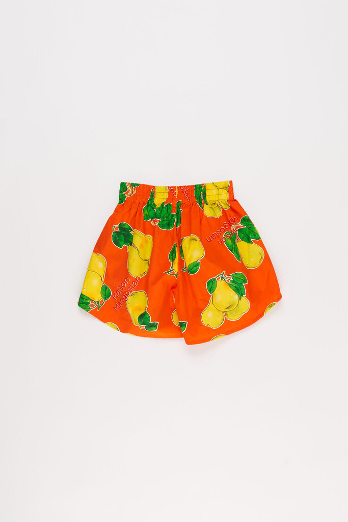 Maison Mangostan PERITAS SHORTS ORANGE