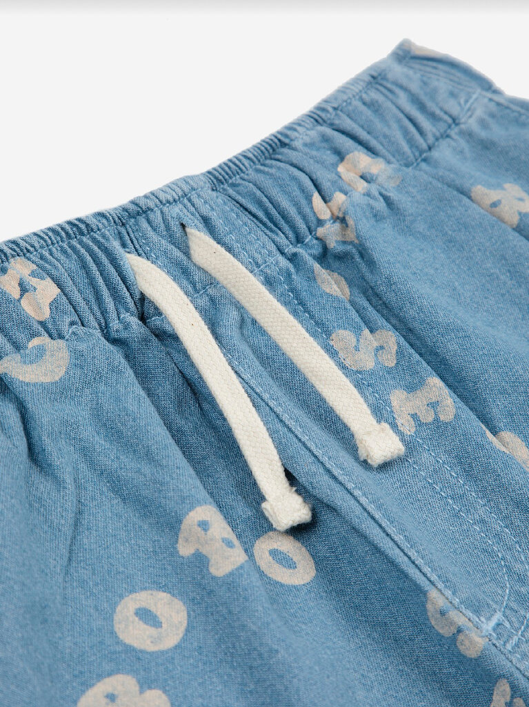 Bobo Choses Bobo Choses Circle all over denim pants