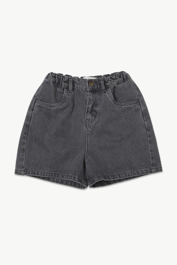 Main Story long short Faded Black denim