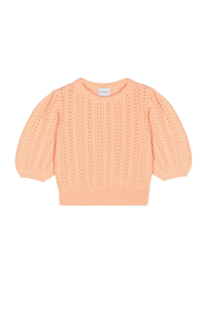 Mipounet NORA COTTON OPENWORK SWEATER