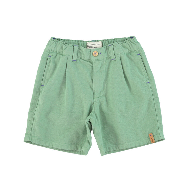 Piupiuchick boy shorts | green denim