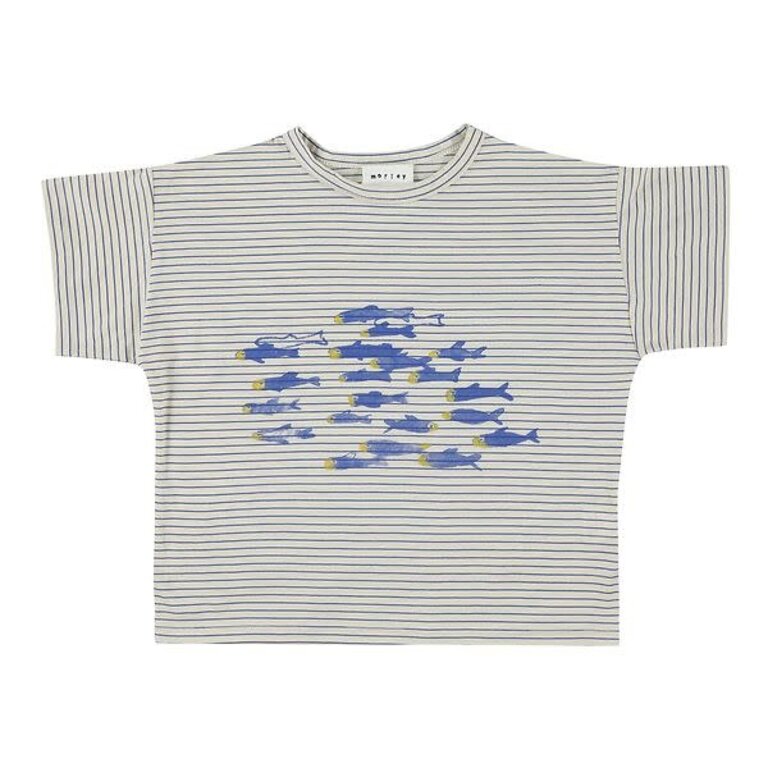 Morley USHI t-shirt with print BLUETTE BEACH