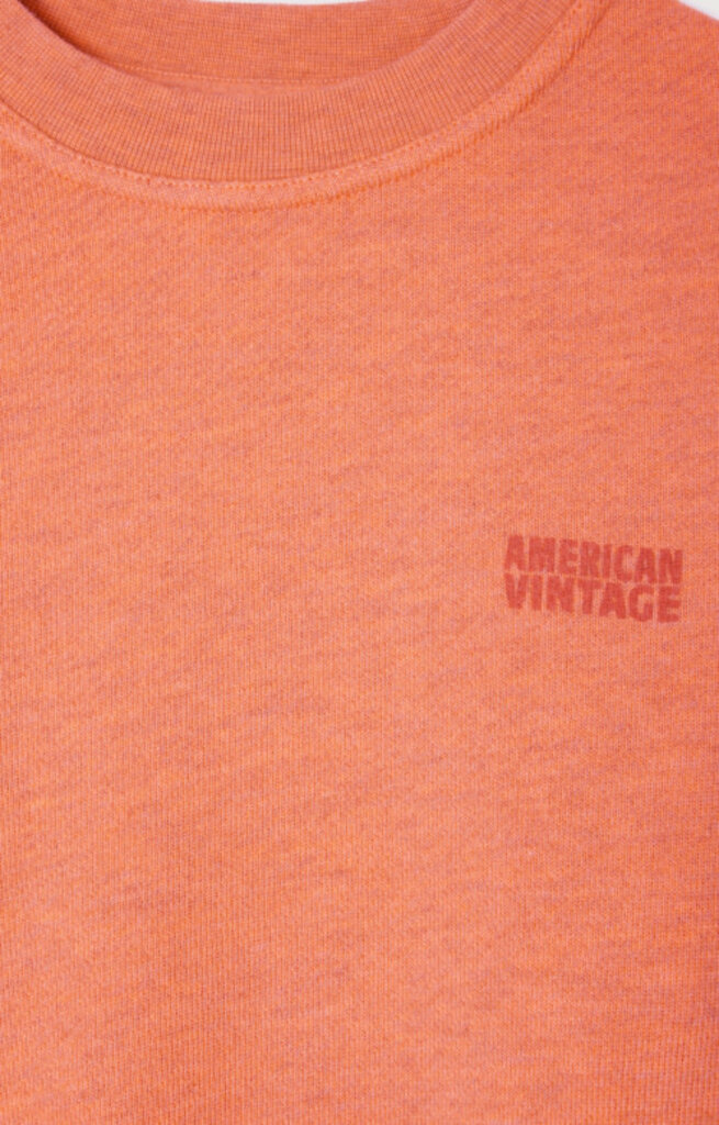 American Vintage Doven ORANGE FLUO SURTEINT
