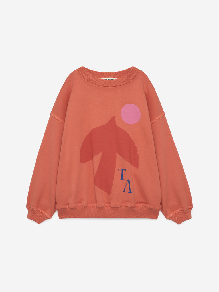 True Artist Sweatshirt n/7 Spicey Red CORAL PINK