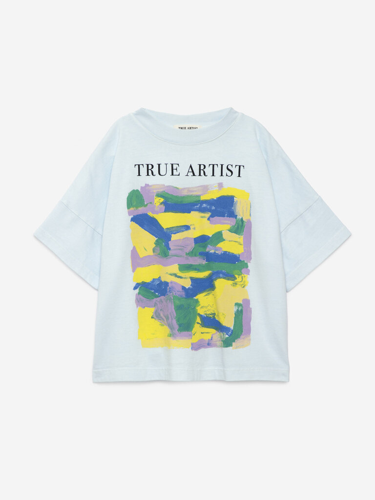 True Artist The Meadow T-shirt LIGHT BLUE