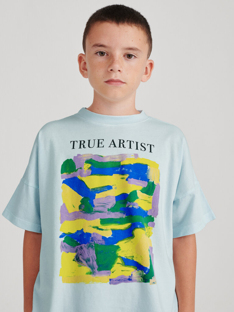 True Artist The Meadow T-shirt LIGHT BLUE