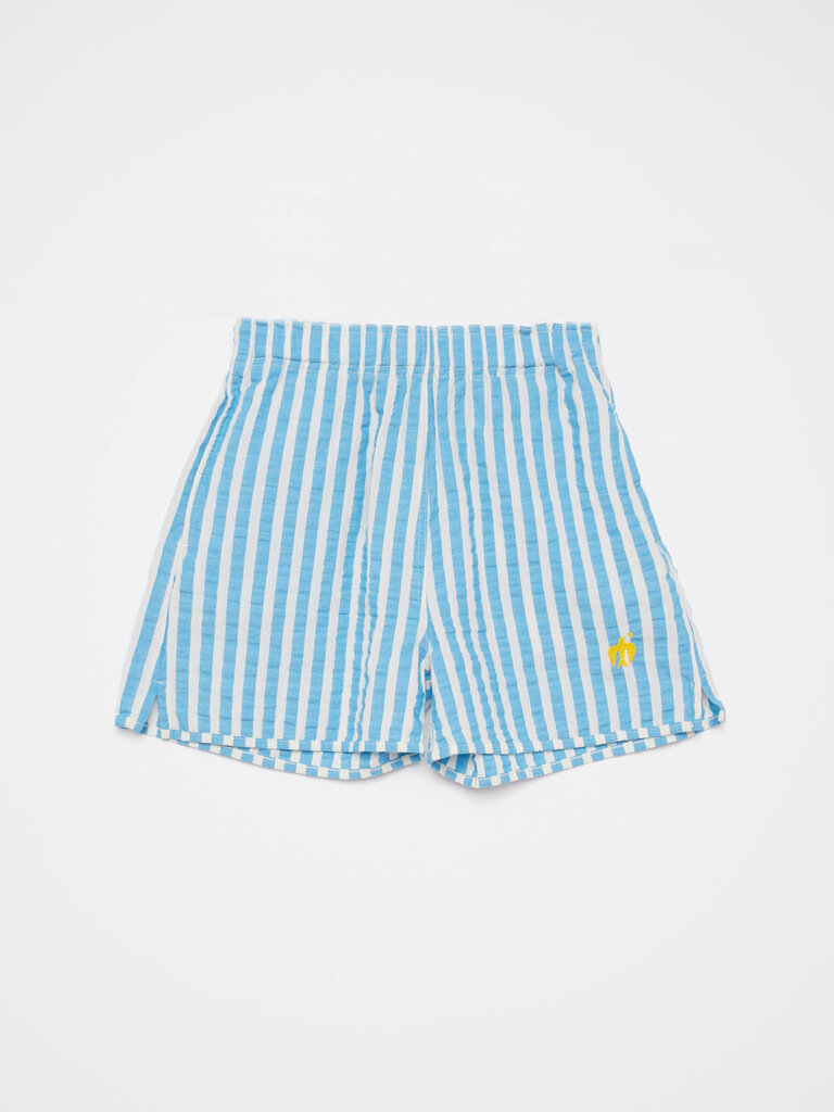 True Artist Striped bermuda shorts BLUE