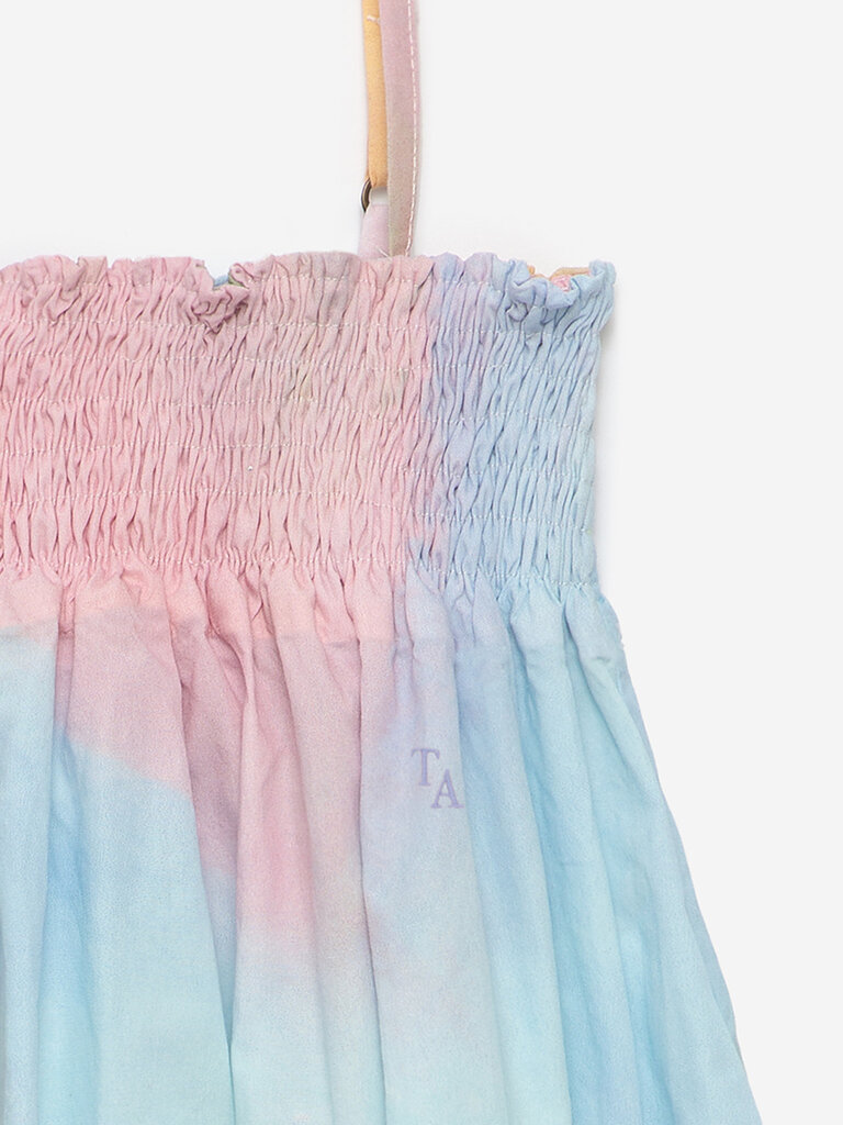 True Artist Iridescent Clouds Dress LIGHT PINK