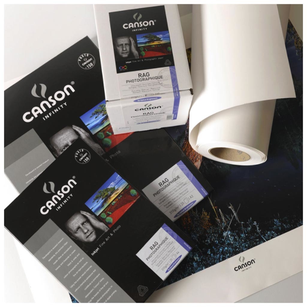 Canson Infinity RAG Photographique 310 gr/m² - A4 25 vel