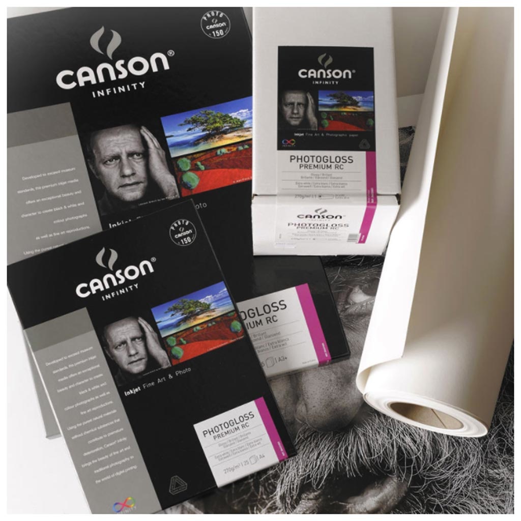 Canson Infinity PhotoGloss Premium RC 270 gr/m² - A3 25 vel