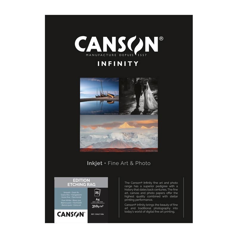 Canson Infinity Edition Etching Rag 310gr/m² - rol 44" x 15,24m