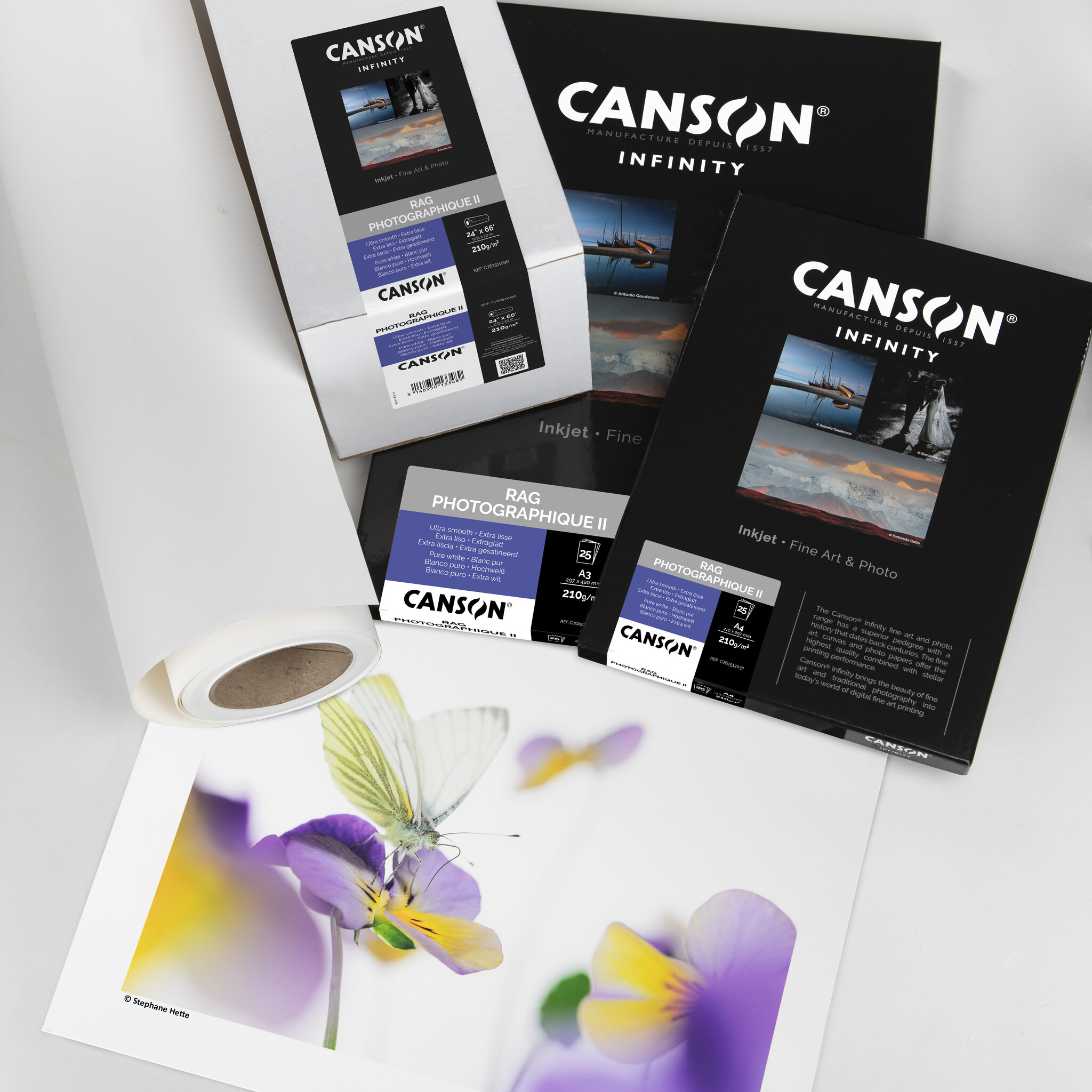 Canson Infinity RAG Photographique II 210 gr/m²- rol 24" x 20,0m
