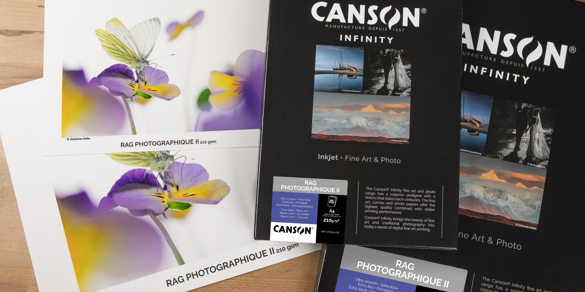 Canson Infinity RAG Photographique II 210 gr/m²- rol 17" x 20,0m