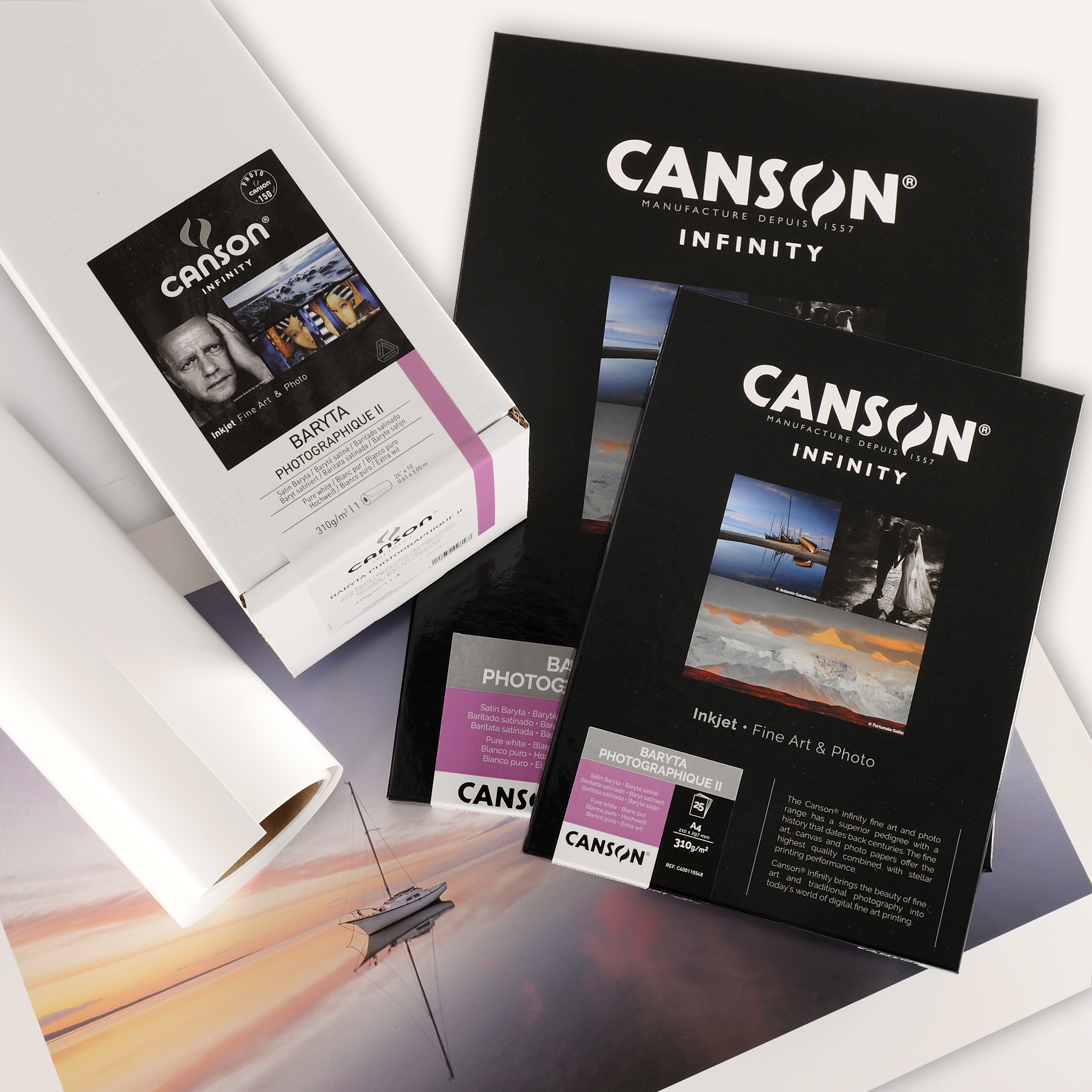 Canson Infinity Baryta Photographique II 310 gr/m² - rol 24" x 20,0m