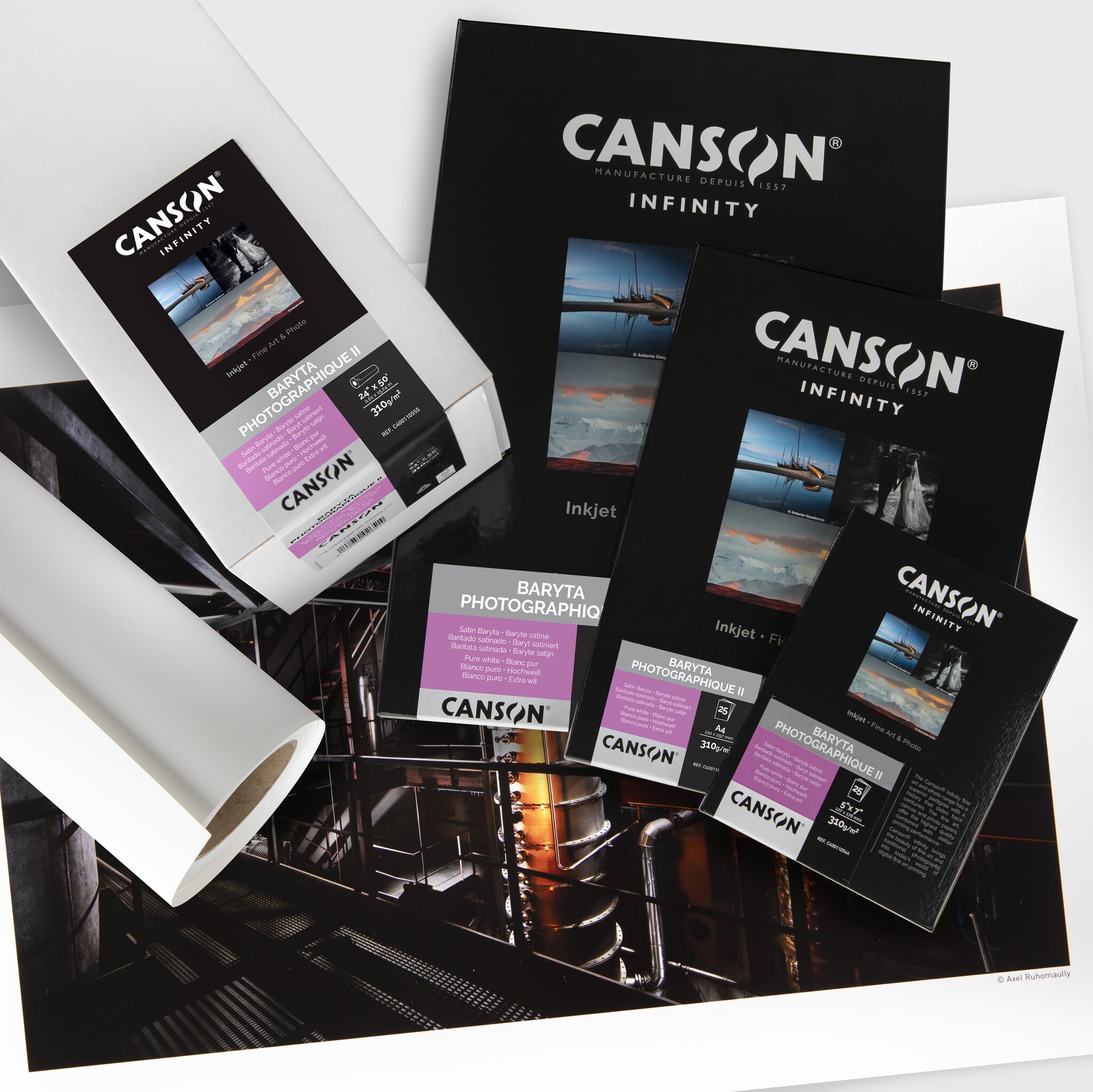 Canson Infinity Baryta Photographique II 310 gr/m² - A3 25 vel