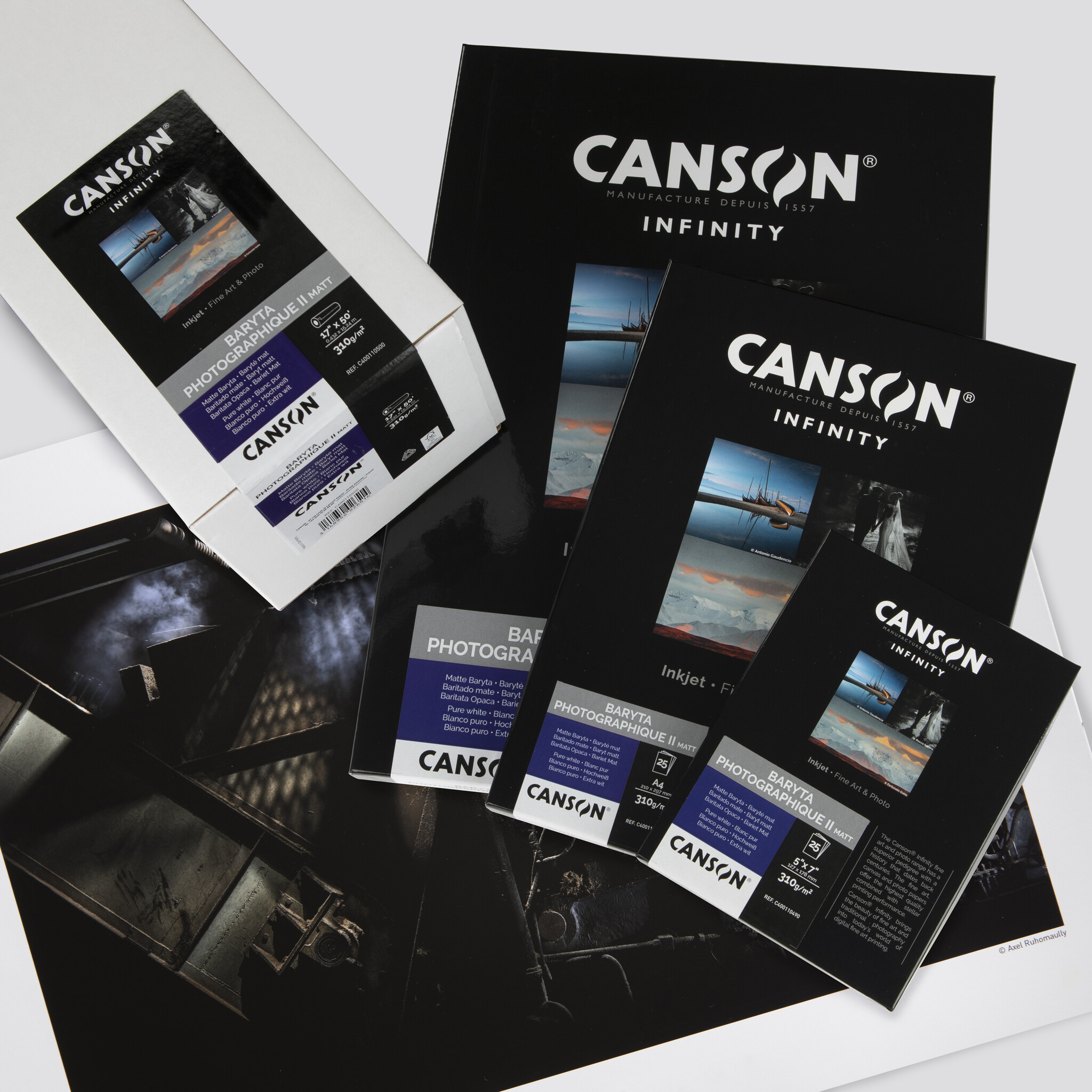 Canson Infinity Baryta Photographique II MATT 310 gr/m² - A3 25 vel