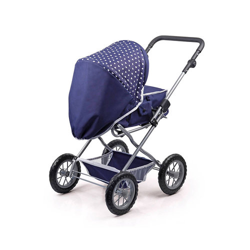 Blue Seven Doll Pram