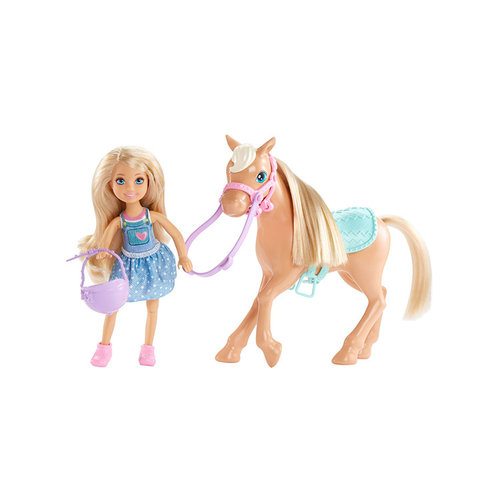 Jumbo Doll on horse