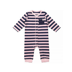 Striped baby bodysuit