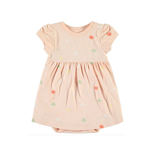 Noppies Lichtroze baby rompertje