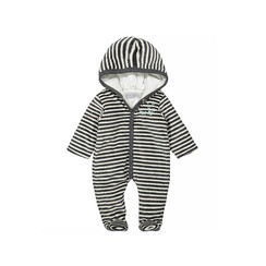 Gestreepte baby onesie