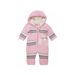 Baby one-piece with pattern