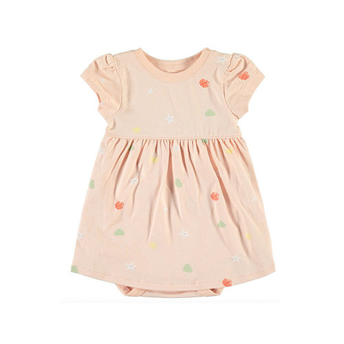Noppies Lichtroze baby rompertje