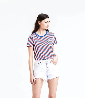 T-shirt effen kleur