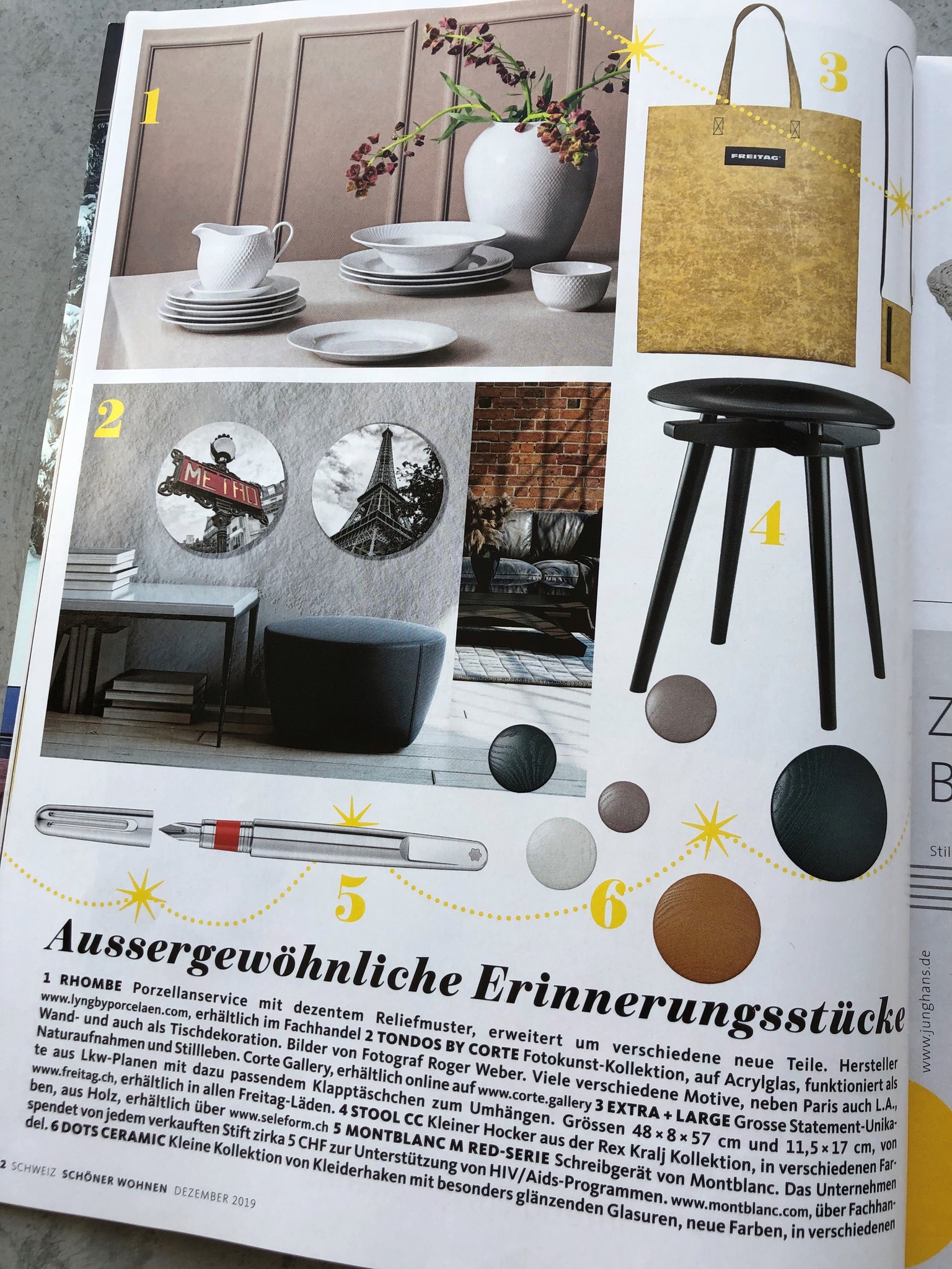 TONDOS @SCHÖNER WOHNEN Schweiz