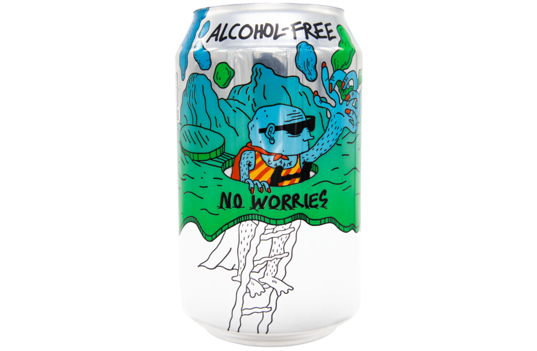 Lervig No Worries Non-Alcoholic Pale Ale