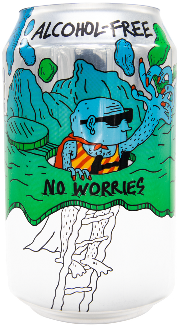 Lervig No Worries Non-Alcoholic Pale Ale