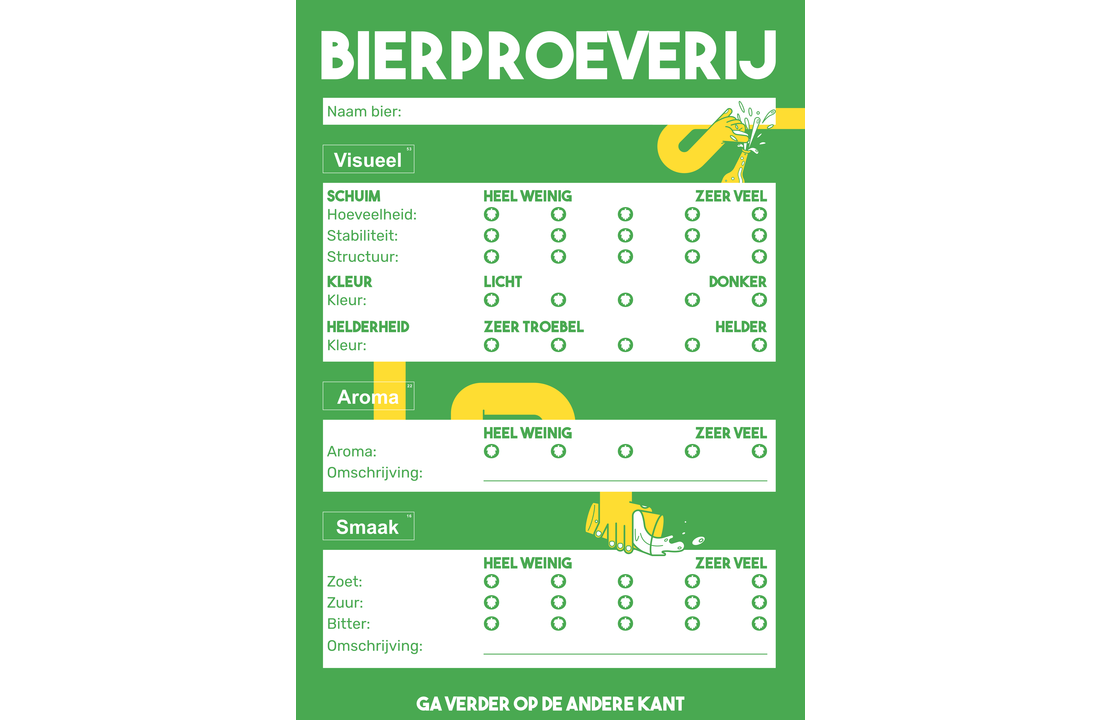 Blonde Bierproeverij