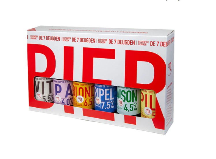 Zeven Deugden 6pack Bierpakket