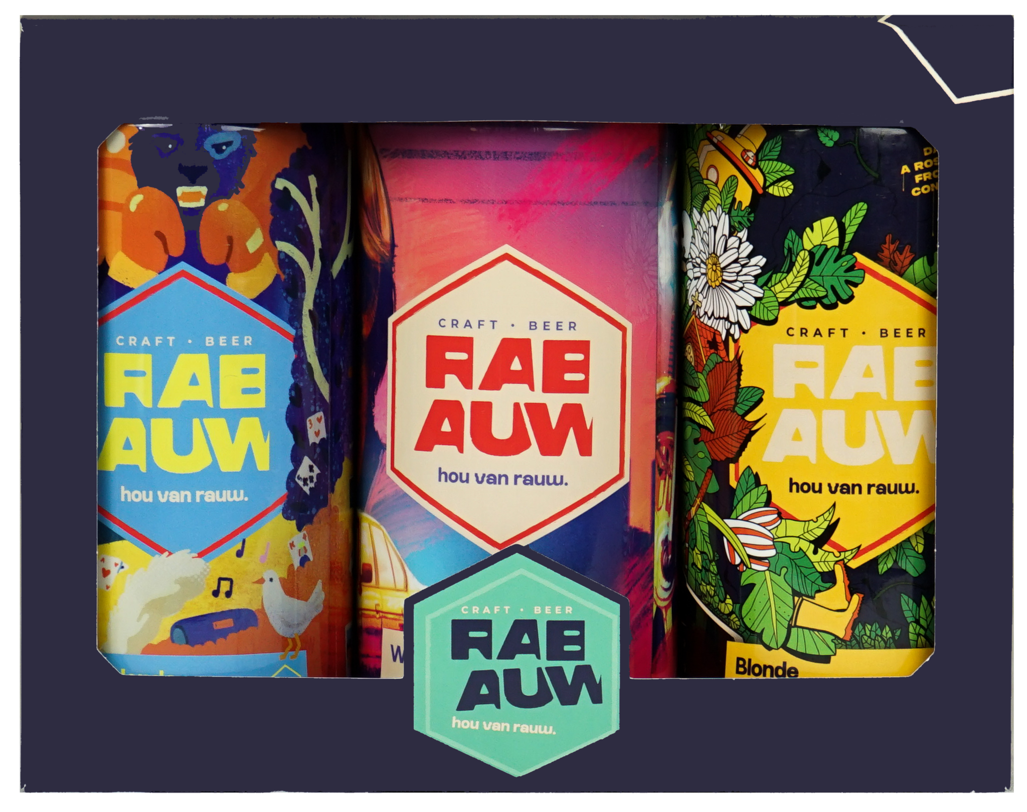 Rabauw Rabauw 3-pack cadeauverpakking