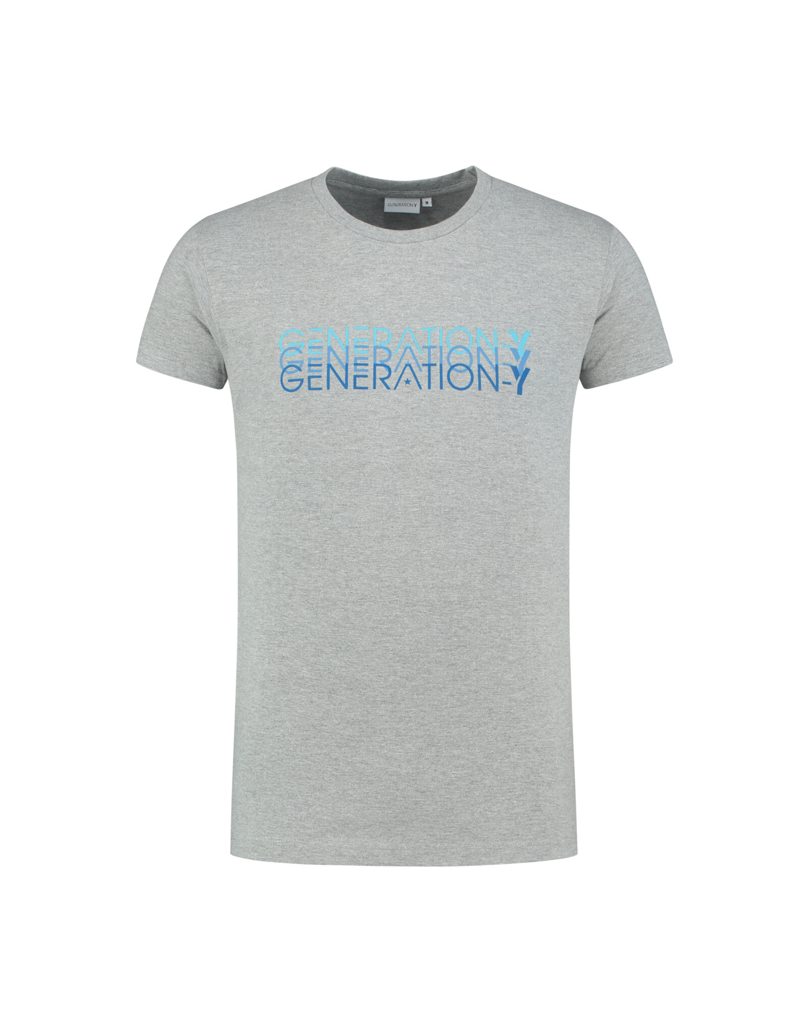 GENERATION-Y Triple Brand T-shirt White Grey Blue