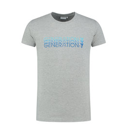 GENERATION-Y Triple Brand T-shirt Grey Blue