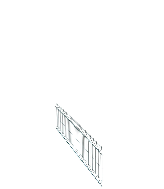 Garmix Enkelstaaf hekwerk groen 60cm hoog 250cm breed