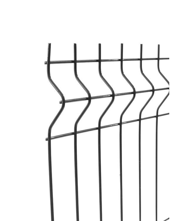 Garmix Enkelstaaf hekwerk zwart 100cm hoog 250cm breed