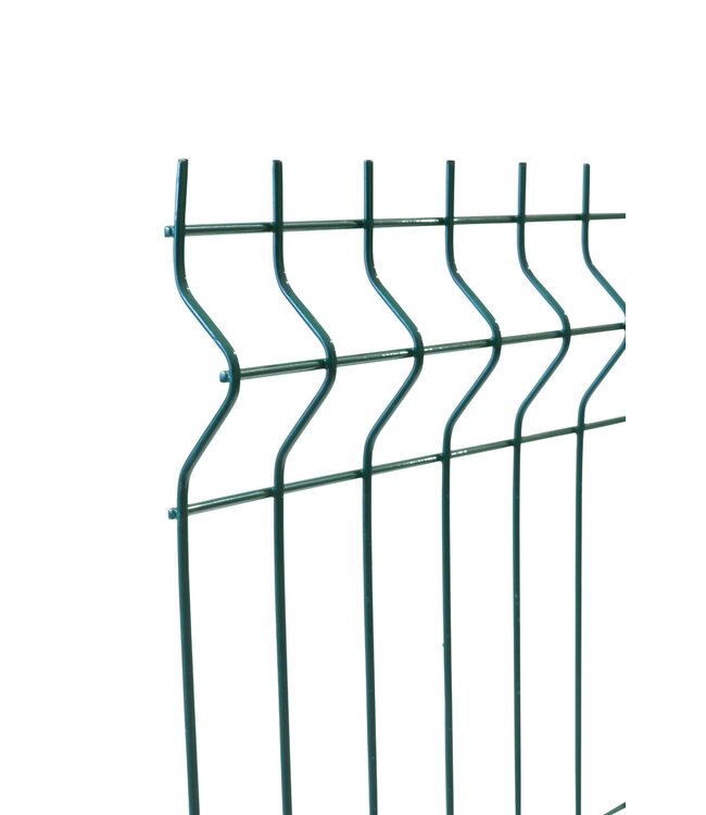 Garmix Enkelstaaf hekwerk groen 120cm hoog 250cm breed