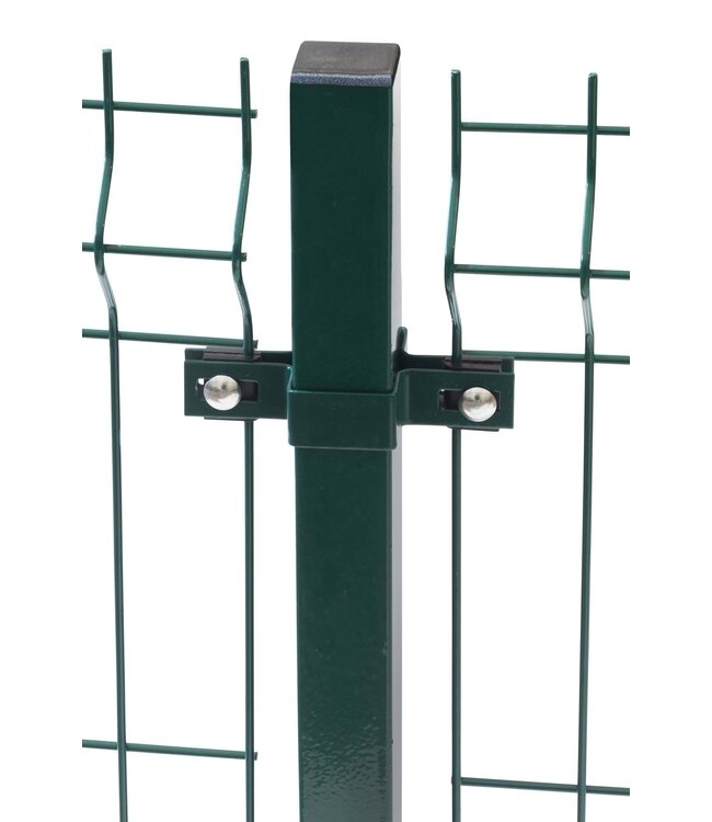 Garmix Enkelstaaf hekwerk groen 120cm hoog 250cm breed