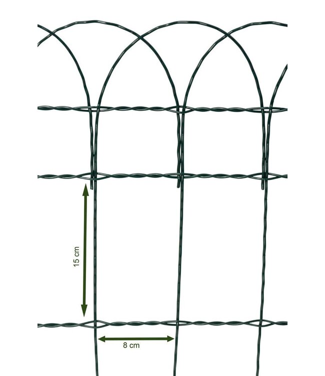 MRT Boogjesgaas 40cm x 10m Groen
