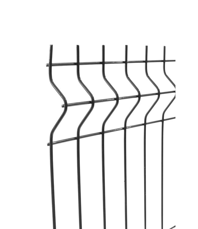 Garmix Enkelstaaf hekwerk zwart 60cm hoog 250cm breed