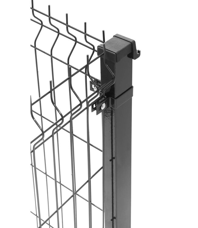 Garmix Paal 4x6cm zwart, 120cm lang